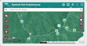 Aplikacja mobilna na smartfony Żywiecki Park Krajobrazowy